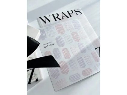 Vodní samolepky Slidiz for manicure Wraps - 24