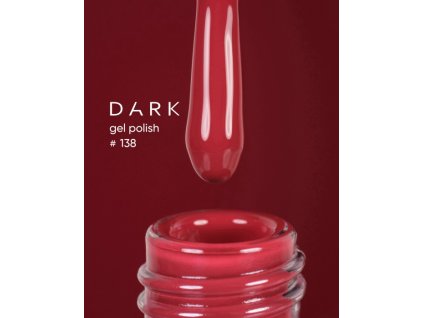 Dark gél lak, 6 ml - 138