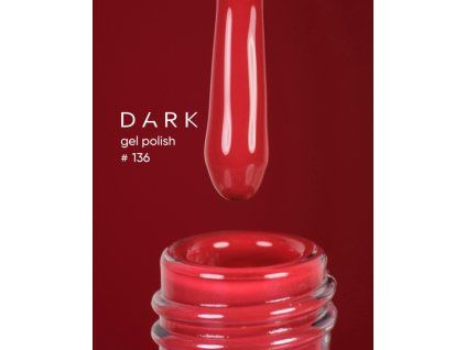 Dark gél lak, 6 ml - 136