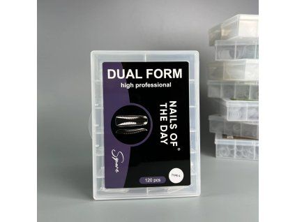 NAILSOFTHEDAY Dual Form Square 02 (Type 4), 120 pcs