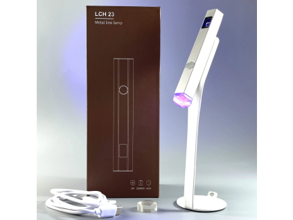 NAILSOFTHEDAY Metal line lamp — a flashlight on a stand