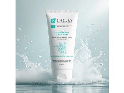 Regenerating foot cream with allantoin, bamboo extract and shea butter Shelly 45 ml