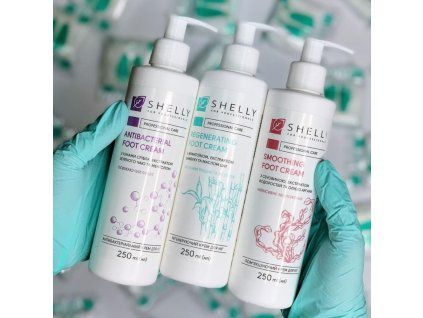 Softening foot cream with urea, algae extract and argan olej Shelly 250 ml