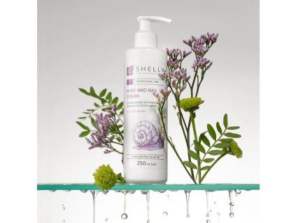 Cream for hands and nails with allantoin, snail extract and shea butter Shelly 250 ml
