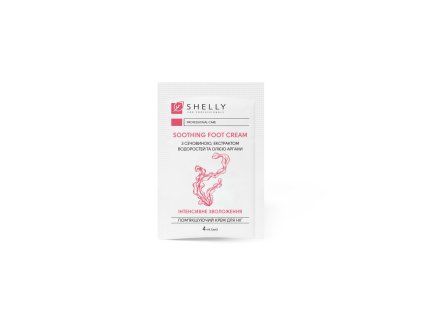 Softening foot cream with urea, algae extract and argan oil Shelly 4 ml