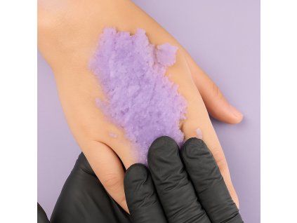 Cream scrub for hands and feet with allantoin, snail extract and shea olej Shelly 350 g