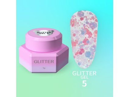 YOUARECUTE Glitter Gel nr5 5ml