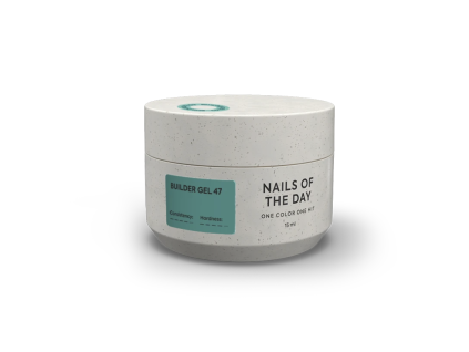 NAILSOFTHEDAY Builder gél 47, 15 ml