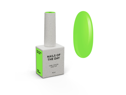 NAILSOFTHEDAY Gel polish Lime-245, 10 ml