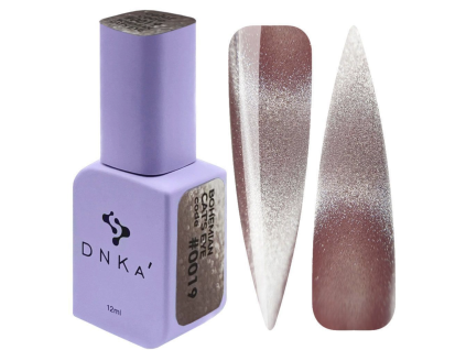 Color Gel Polish "DNKa" Bohemian Cat Eye 19, 12 ml