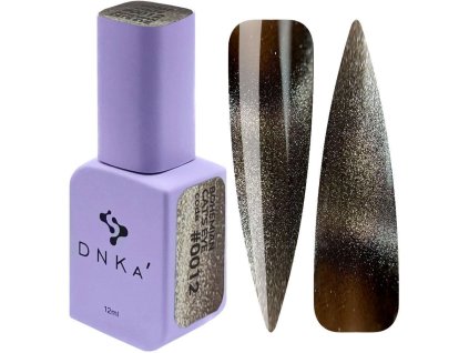 Color Gel Polish "DNKa" Bohemian Cat Eye 12, 12 ml