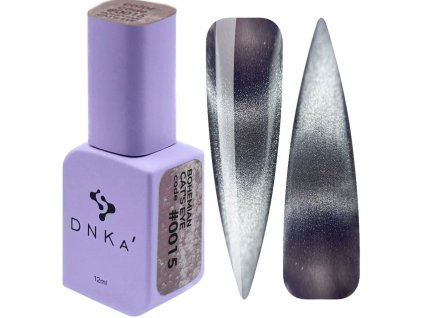 Color Gel Polish "DNKa" Bohemian Cat Eye 15, 12 ml