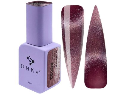 Color Gel Polish "DNKa" Bohemian Cat Eye 22, 12 ml