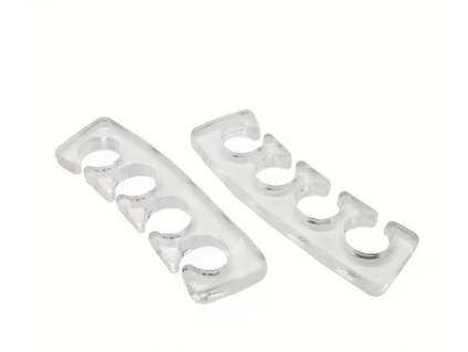 Měkké silikonové separátory na pedikúru, 2 ks
