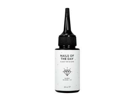 NAILSOFTHEDAY Glossy top no wipe, 50 ml