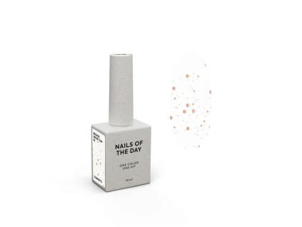 NAILSOFTHEDAY, NAILSOFTHENIGHT Bronze Snow top 03, 10 m