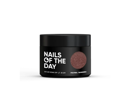 NAILSOFTHEDAY Polygel shimmer 06, 30 g