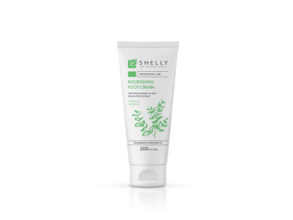 Nourishing foot cream with macadamia oil and eucalyptus extract Shelly 200 ml