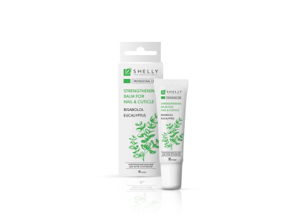 Strengthening balm for nails and cuticle with bisabolol and eucalyptus Shelly 15 ml