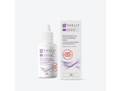 Revitalizing oil for weakened nails Shelly with farnesol and tea tree 30 ml