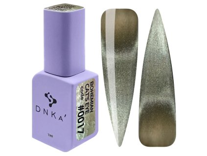 dnka color gel polish cat eye bohemian 0017