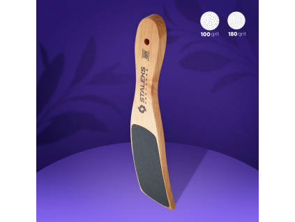 Wooden foot file BEAUTY & CARE 10 TYPE 2 100/180 g