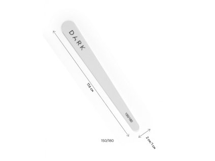 DARK set of files - drop, 10 pcs (150/180 grit)