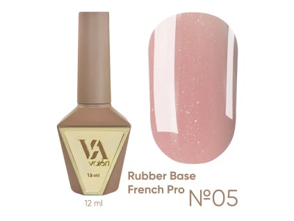 RUBBER BASE FRENCH PRO "VALERI", 12 ml №05