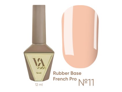 RUBBER BASE FRENCH PRO "VALERI", 12 ml №11