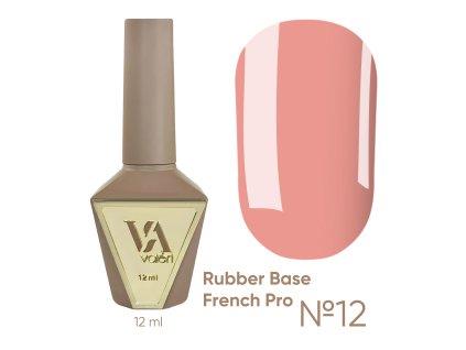 RUBBER BASE FRENCH PRO "VALERI", 12 ml №12