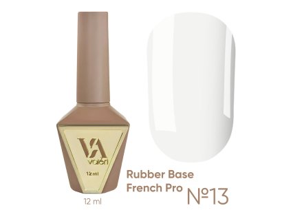 RUBBER BASE FRENCH PRO "VALERI", 12 ml №13