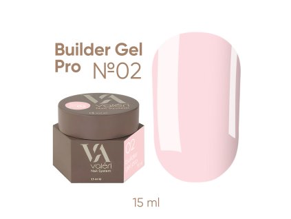 BUILDER GEL PRO "VALERI", 15 ml №02