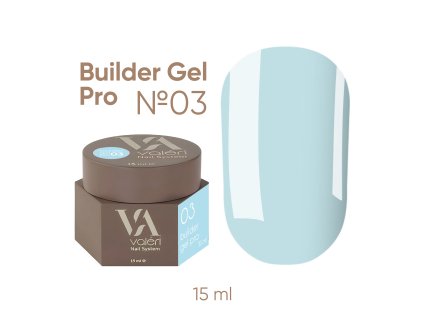 BUILDER GEL PRO "VALERI", 15 ml №03