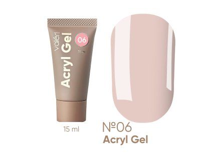 ACRYL GEL "VALERI", 15 ml №06