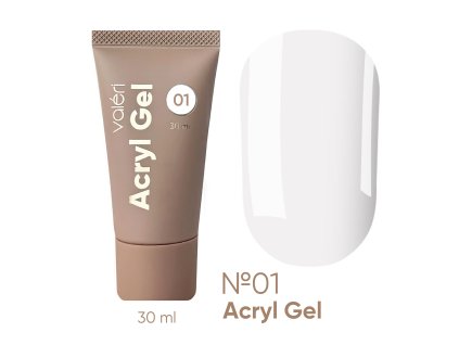 ACRYL GEL "VALERI", 30 ml №01