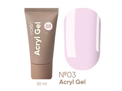 ACRYL GEL "VALERI", 30 ml №03