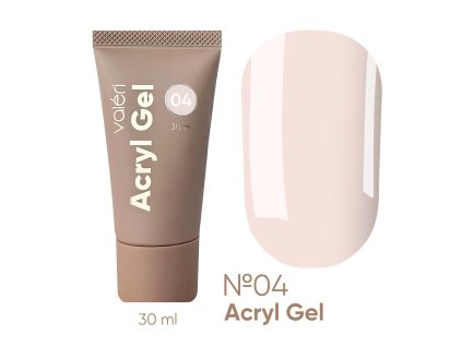 ACRYL GEL "VALERI", 30 ml №04