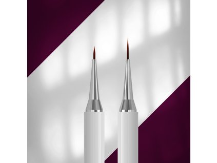 STALEKS EXCLUSIVE 01/11 Double-sided liner brush 7 mm / for gel 12 mm