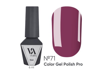 COLOR GEL POLISH PRO "VALERI", 6 ml №71