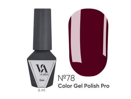 COLOR GEL POLISH PRO "VALERI", 6 ml №78