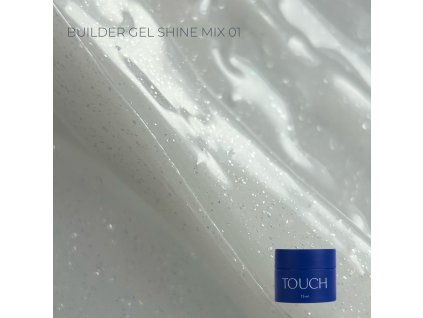 TOUCH Builder gel 15ml Shine Mix, 1
