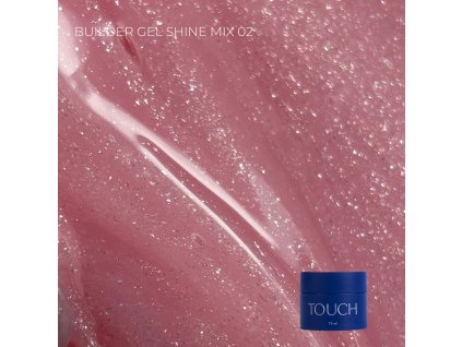 TOUCH Builder gel 15ml Shine Mix, 2