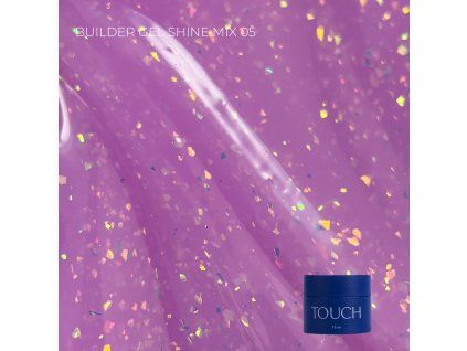 TOUCH Builder gel 15ml Shine Mix, 5