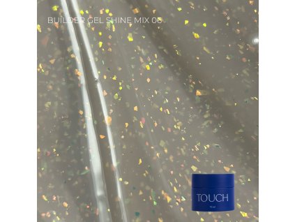 TOUCH Builder gel 15ml Shine Mix, 6