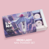 Lunamoon Iron Lady Nail Powder Set 6pcs