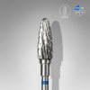 STALEKS EXPERT Carbide nail drill bit corn blue, head diameter 5 mm, working part 13 mm