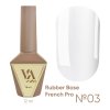 RUBBER BASE FRENCH PRO "VALERI", 12 ml №03