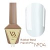 RUBBER BASE FRENCH PRO "VALERI", 12 ml №04