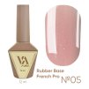 RUBBER BASE FRENCH PRO "VALERI", 12 ml №05