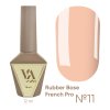 RUBBER BASE FRENCH PRO "VALERI", 12 ml №11